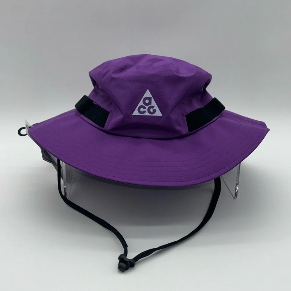 Nike Unisex Size Medium ACG Apex Bucket Hat Purple/Black NEW FB6530-599 - Picture 2 of 5